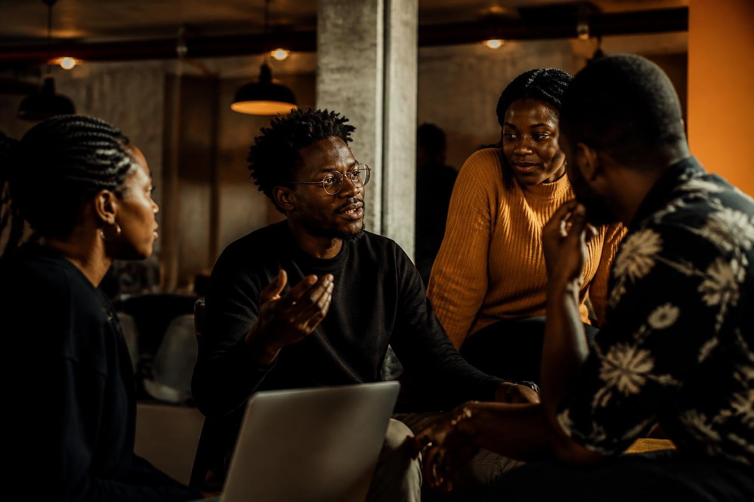 Young Nigerian creatives in conversation